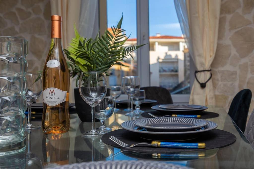 Penthouse Loft 5Min Palais Des Festivals And Beach Terrace View On Castle Cannes Exterior foto