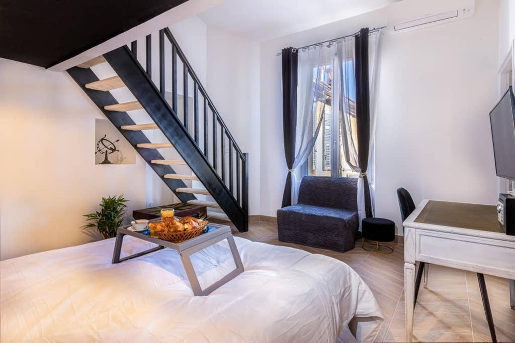 Penthouse Loft 5Min Palais Des Festivals And Beach Terrace View On Castle Cannes Exterior foto