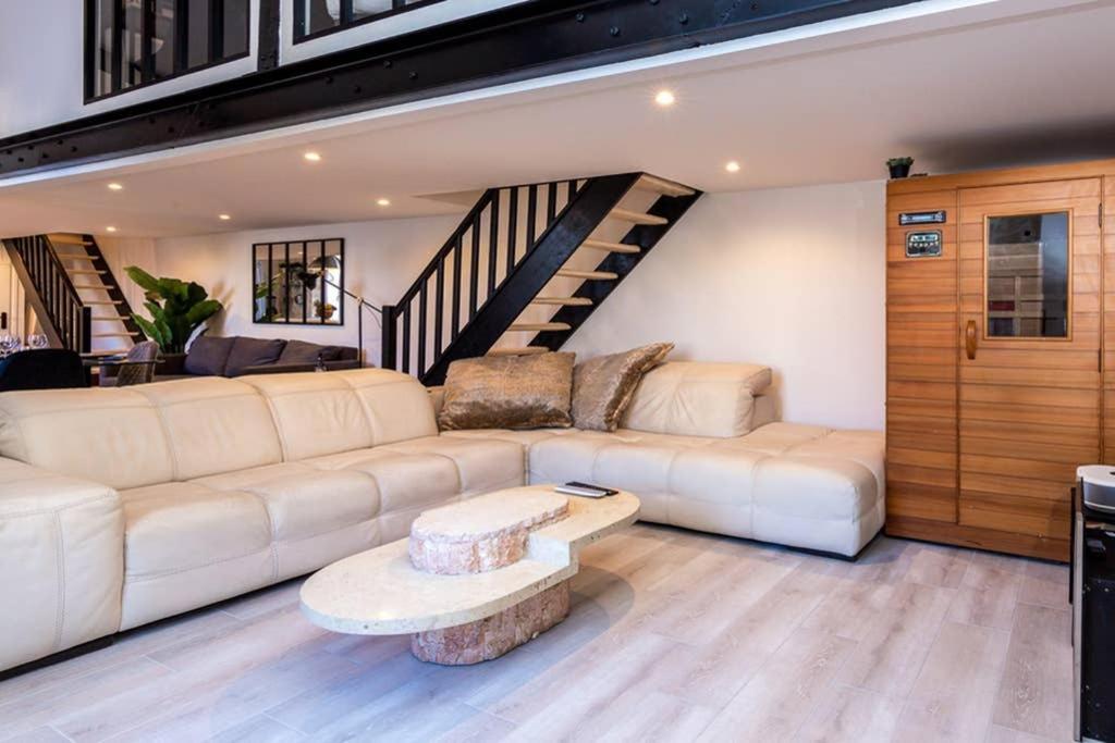 Penthouse Loft 5Min Palais Des Festivals And Beach Terrace View On Castle Cannes Exterior foto